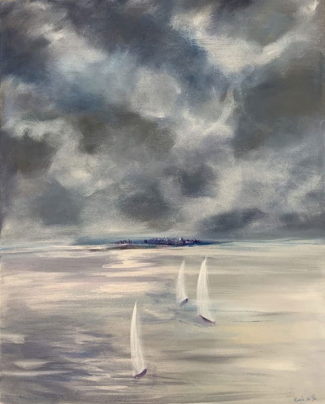 Terre! 81x100cm Acrylique